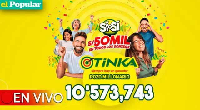 Conoce el nuevo monto del pozo millonario de La Tinka.