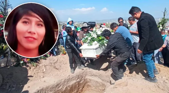 Cuerpo de la víctima de feminicidio fue sepultado en el cementerio El Ángel.