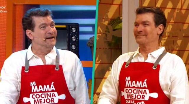 Sebastián Ligarde comete error en programa "Mi mamá cocina mejor que la tuya".