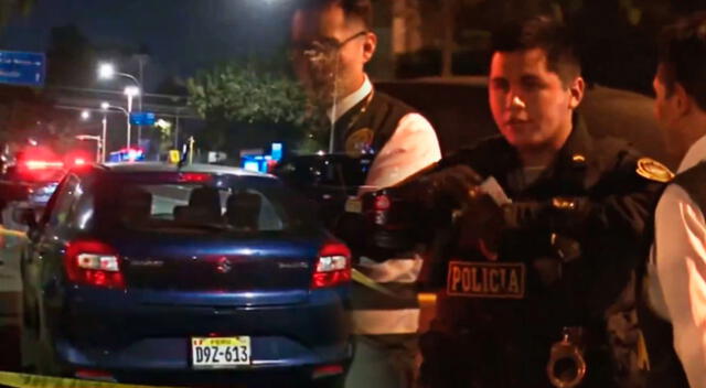 Un policía se salvó de morir gracias a su chaleco antibalas en La Molina.