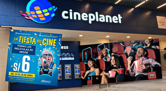 Conoce desde cuándo podrás adquirir tus boletos para celebrar la Fiesta del Cine 2023 en Cineplanet.