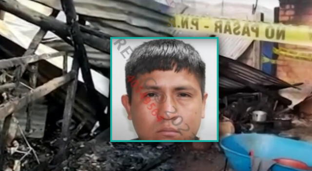El sujeto causó el incendio del inmueble de su expareja en Huancayo y los deja a la intemperie.