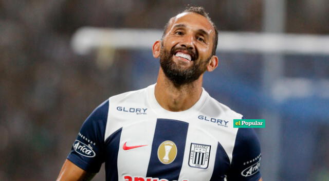 Hernán Barcos habló acerca de su renovación con Alianza Lima.