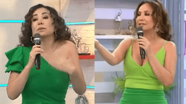 Janet Barboza confiesa que no le gusta usar vestidos en 'América Hoy'.