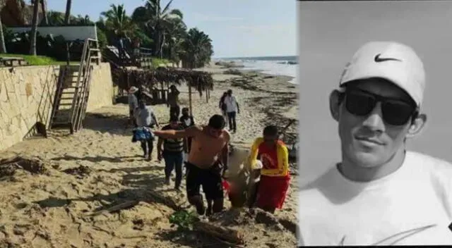 Joven muere ahogado en playa exclusiva de Máncora.