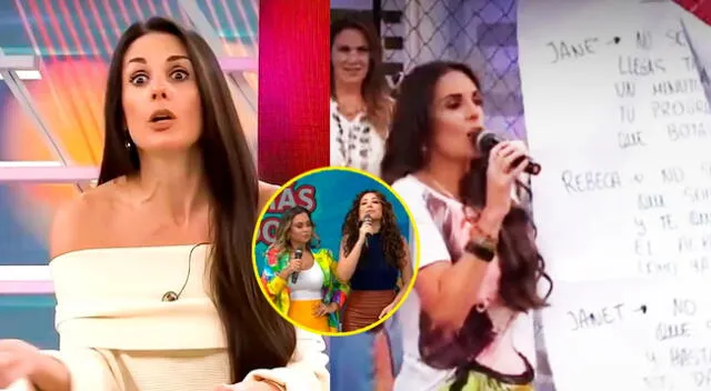 Rebeca Escribens arrebata pauta de América Hoy en vivo y hace roche a conductoras