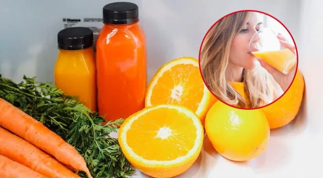 Conoce que hay de cierto en lo beneficioso que puede ser tomar jugo de zanahoria y naranja.