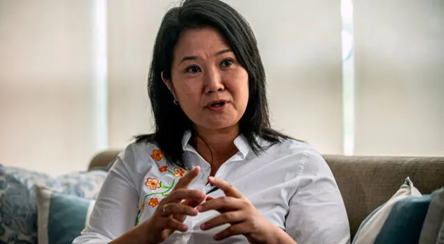 Keiko Fujimori anuncia que padece de mal.