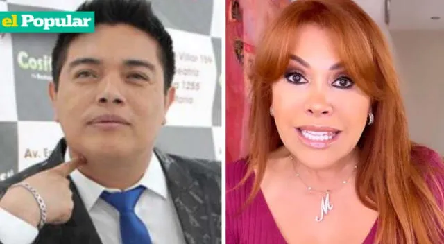 Magaly Medina 'parcha' a Leonard León tras recibir insultos