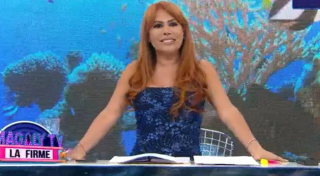 Magaly Medina en su programa.