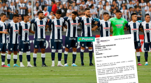 Alianza Lima vuelve a enviar carta documento a la FPF.