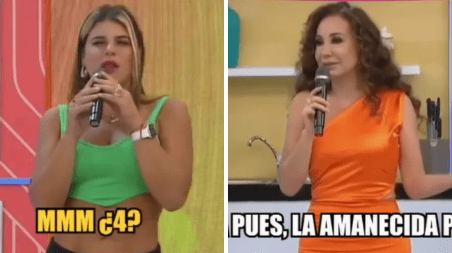 Macarena Vélez pasa vergüenza en América Hoy.