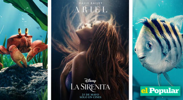 La Sirenita recibe gran cantidad de críticas por nuevos posters