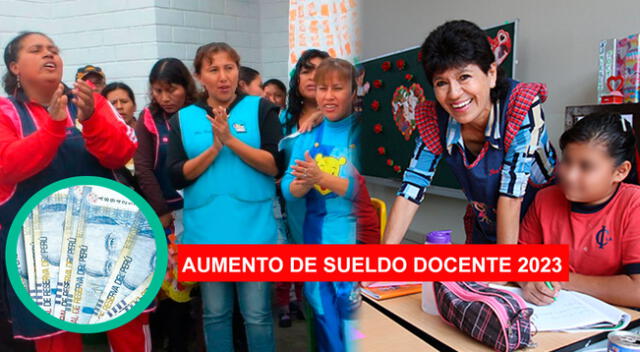 ¿Cuánto recibirán los docentes este 2023?