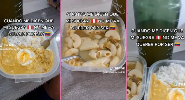 Una joven venezolana reveló lo que le manda su suegra peruana y es viral en TikTok.