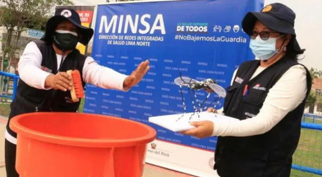 Minsa reporta más de 41 mil casos de Dengue.