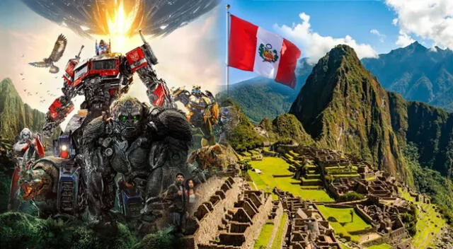 ¡En todo su esplendor! Machu Picchu se luce en póster y tráiler oficial de “Transformers 7”