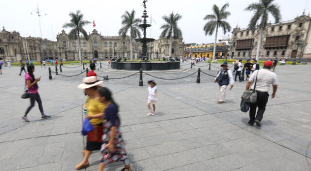 Plaza Mayor de Lima.