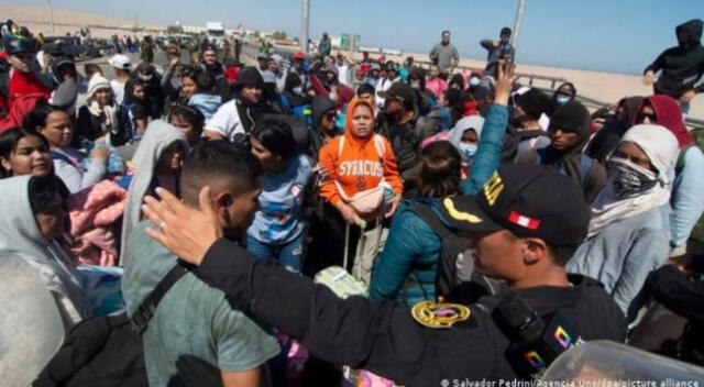 La situación en la frontera de Perú y Chile se ha ido descontrolando.