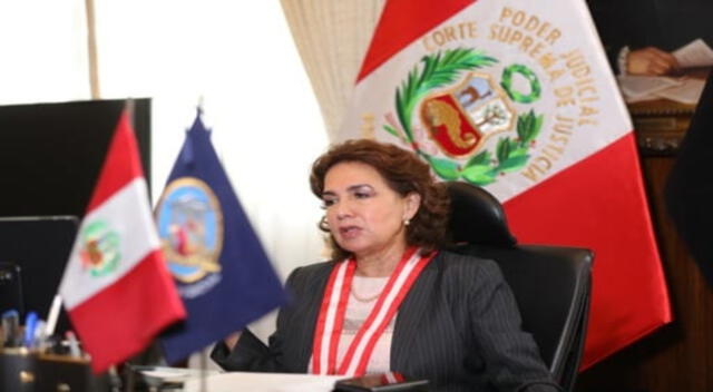 La presidenta de la Comisión de Justicia de Género del Poder Judicial, Elvia Barrios declaró