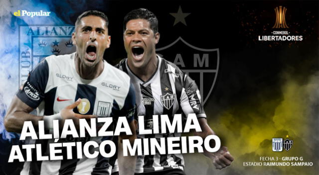 Alianza Lima vs. Atlético Mineiro EN VIVO: Sigue aquí la transmisión del partido.
