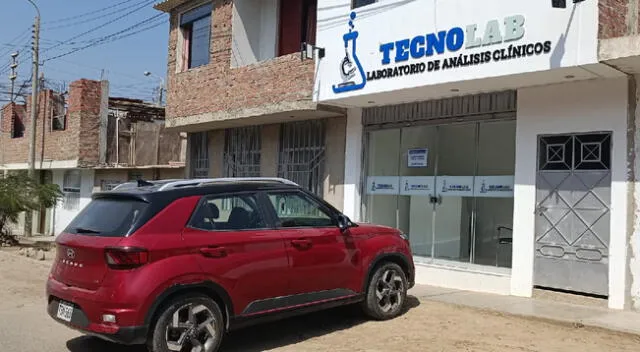 Lugar donde delincuentes dejaron aparato explosivo en Trujillo.