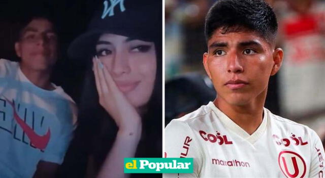 Piero Quispe: novia del futbolista de la ‘U’, Cielo Berrios, niega infidelidad tras presuntos chats
