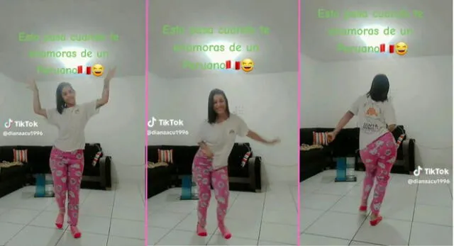 Una joven venezolana es un éxito bailando huayno y sus pasitos son virales en TikTok.
