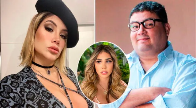 Claudia Serpa apoya a Alfredo Benavides.