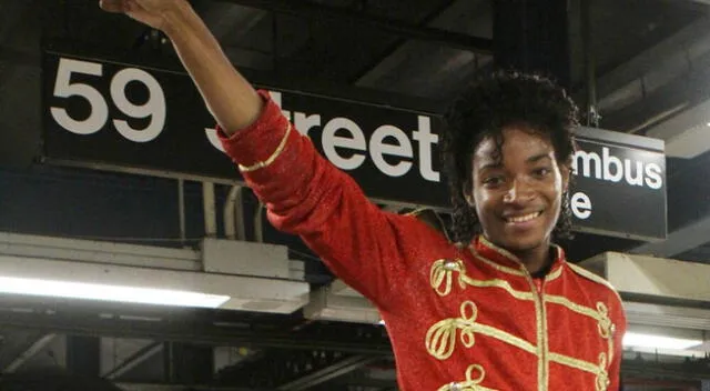 El imitador de Michael Jackson era todo un personaje en Nueva York.