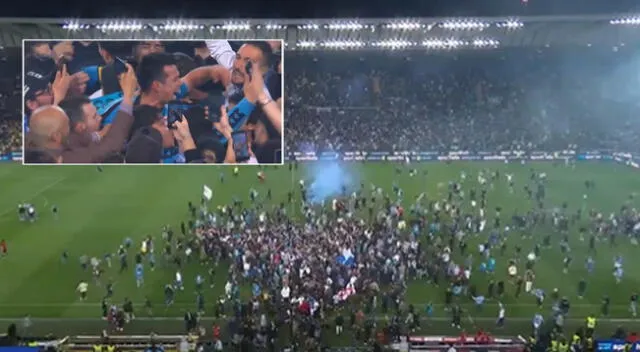 Napoli campeonó la Serie A de Italia luego de  33 años tras empatar ante Udinese.
