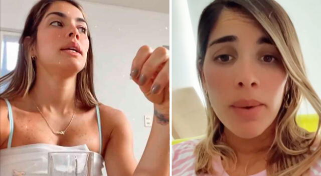 Korina Rivadeneira preocupada por su periodo. Korina Rivadeneira preocupada por su periodo.