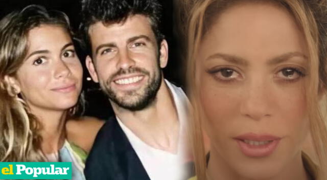 Clara Chía se dejó ver en la mansión de Barcelona que le pertenece a la cantante colombiana Shakira.