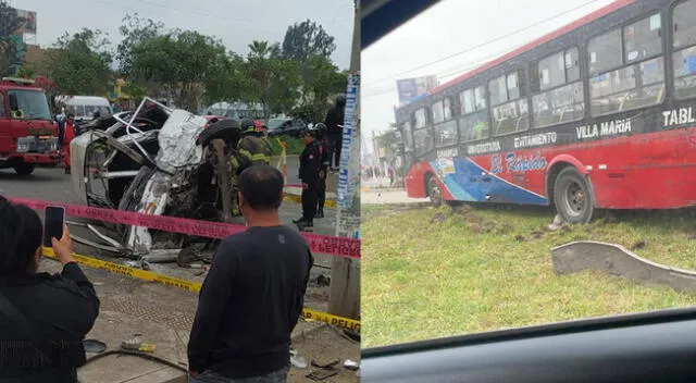 Accidente en Carabayllo deja varios heridos.