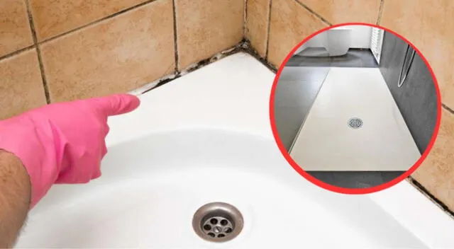 LIMPIEZA BAÑERA  El truco para eliminar el moho negro de la silicona de la  bañera en pocos minutos