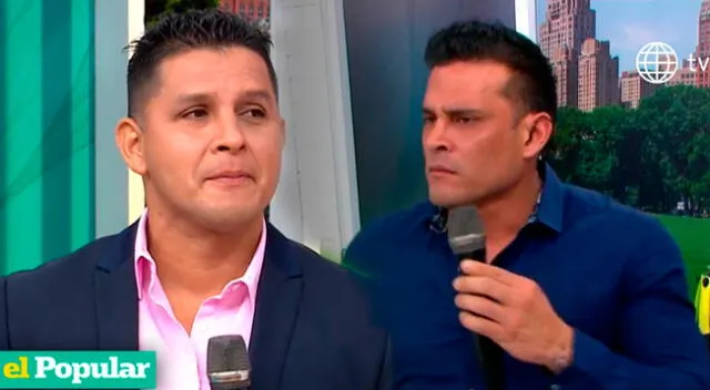 Néstor Villanueva fue invitado en el programa de América Hoy, pero fue criticado en vivo.
