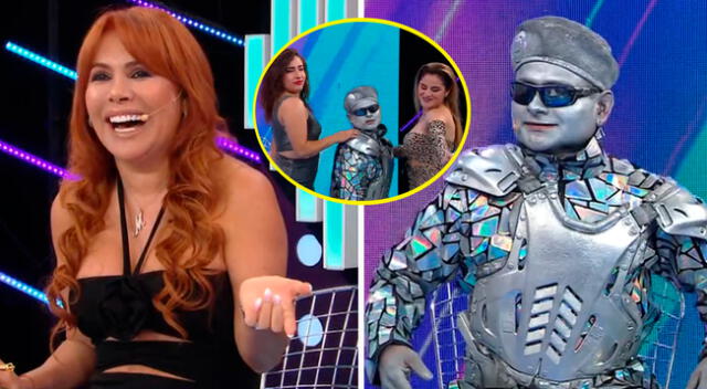 Robotín sorprendió a los televidentes de Magaly TV La Firme.