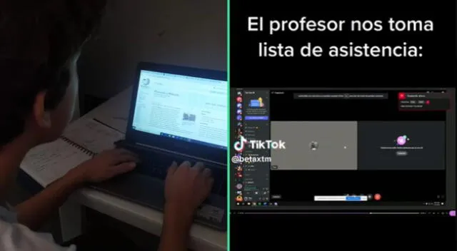 El profesor no podía creer lo que estaba escuchando.