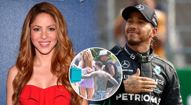 Todos los detalles sobre la salida de Shakira con Lewis Hamilton en Miami