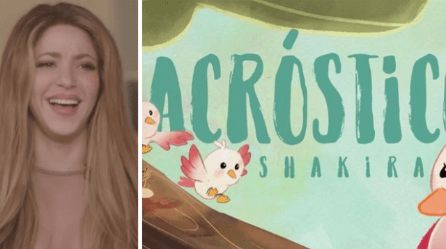 SHakira emociona con la letra de 'Acróstico'.