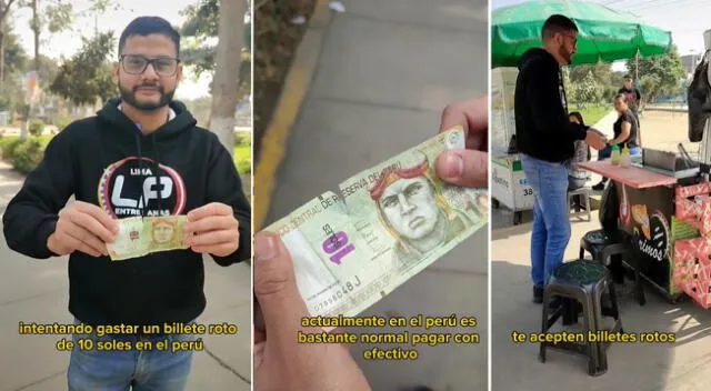 ¡Increíble pero cierto! Un venezolano intenta cambiar un billete roto de 10 soles en Perú y se desata una situación inesperada. Descubre los detalles de este incidente que revela la ignorancia.