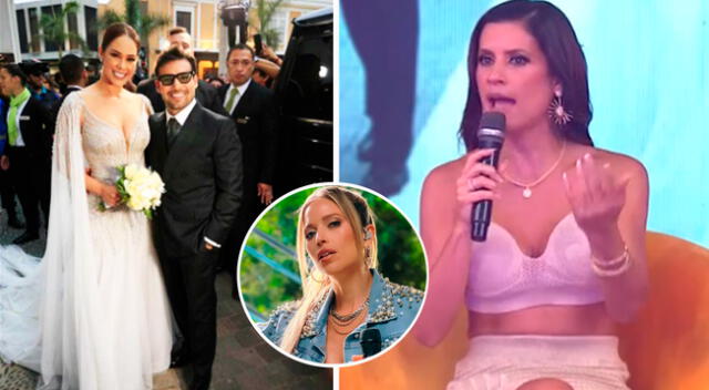 María Pía Copello revela por qué no estuvo en boda de Karen Schwarz y Ezio Oliva.