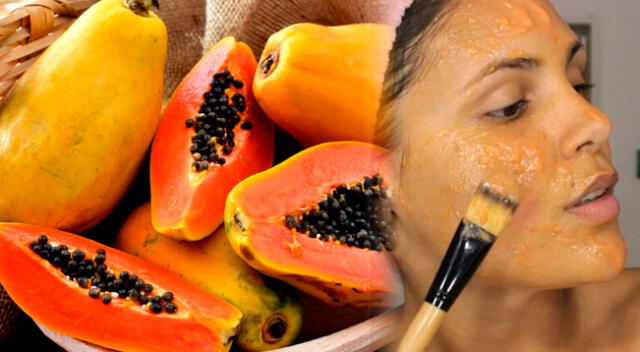 La papaya contiene grandes beneficios para la piel.