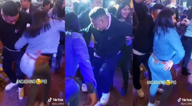 Singular baile de los jóvenes al ritmo de huayno se hizo viral en las redes sociales.