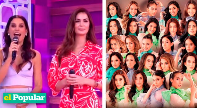 Se presentaron a las finalistas del Miss Perú 2023