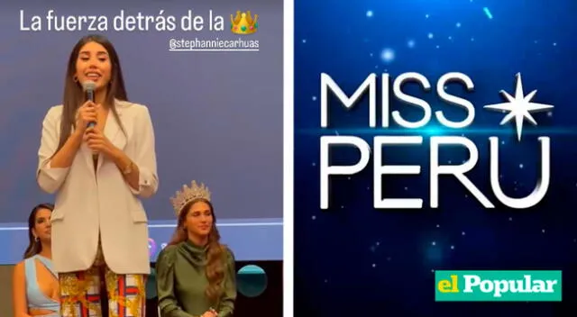 Stephanie Carhuas, Miss Callao dio un paso al costado al Miss Perú 2023