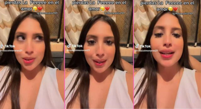 La joven venezolana se pronunció tras el ampay de la esposa de Cuto Guadalupe y es viral en TikTok.