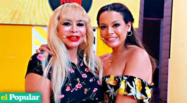 Susy Díaz y Florcita deleitan con show en Pucallpa.
