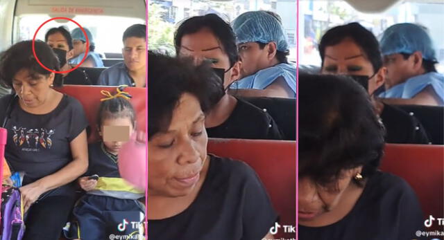 Captan a una señora peruana con un singular diseño de cejas y es viral en TikTok.
