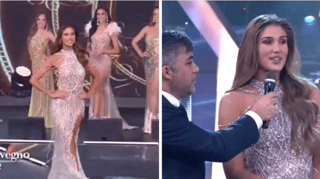 Alessia Rovegno y su último desfile como Miss Perú.